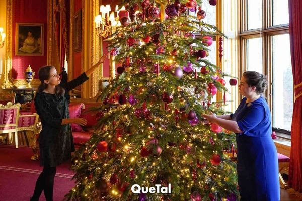 Ya es Navidad en el castillo de Windsor: así decoran los royals sus residencias